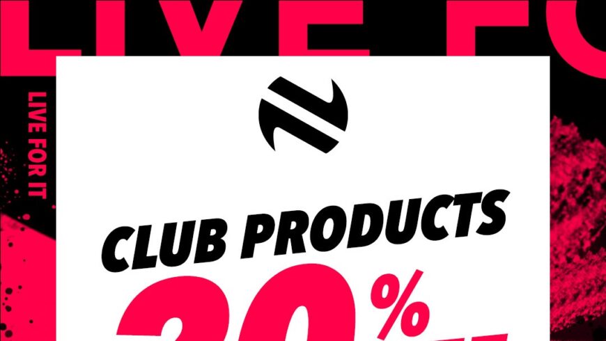 O Neill’s Online Shop – 20% off Club Gear – 23rd to 25th January